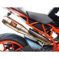 Competition Werkes High Mount GP Slip On Exhaust for the KTM RC 390 (2017+)